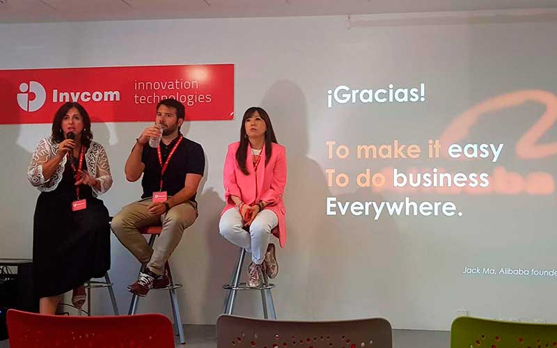 Estela Ye, directora de Aliexpress España visita Inycom