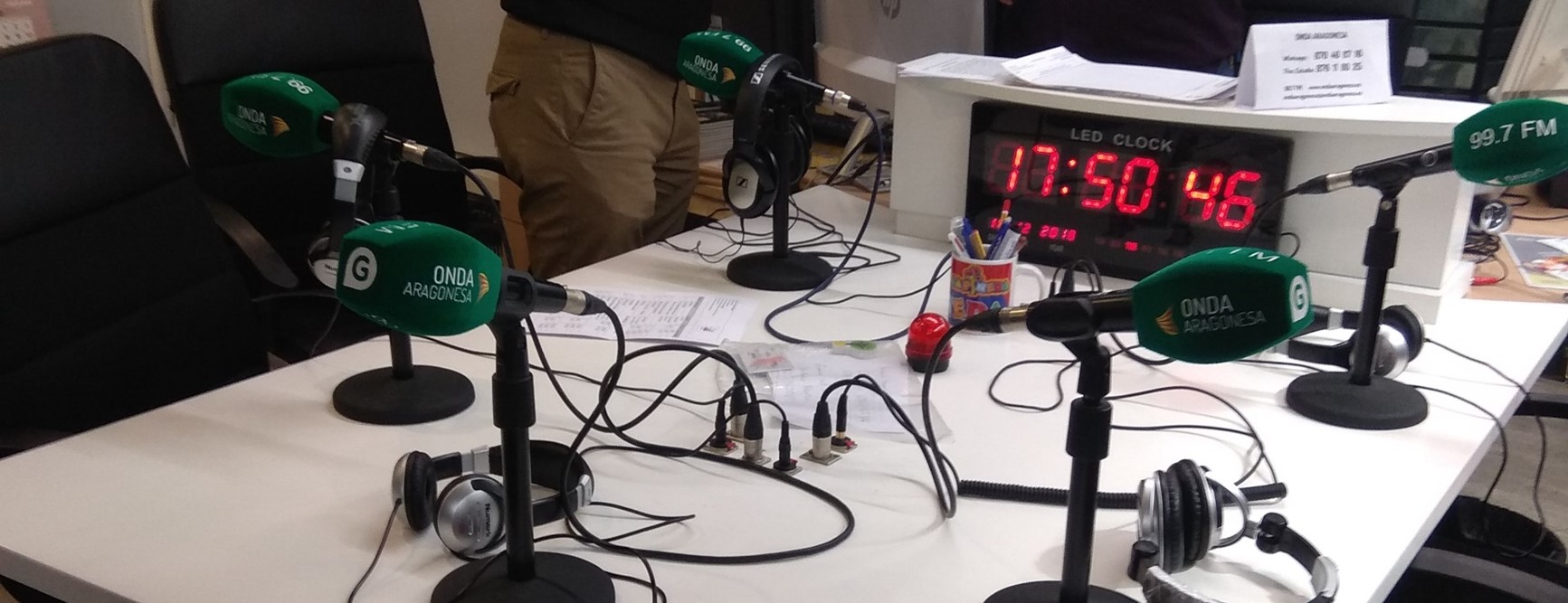 Hablamos de emisiones de campos electromagnéticos en Onda Aragonesa