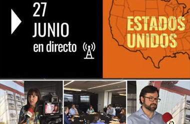 Participamos en el primer plató del negocio exterior en España